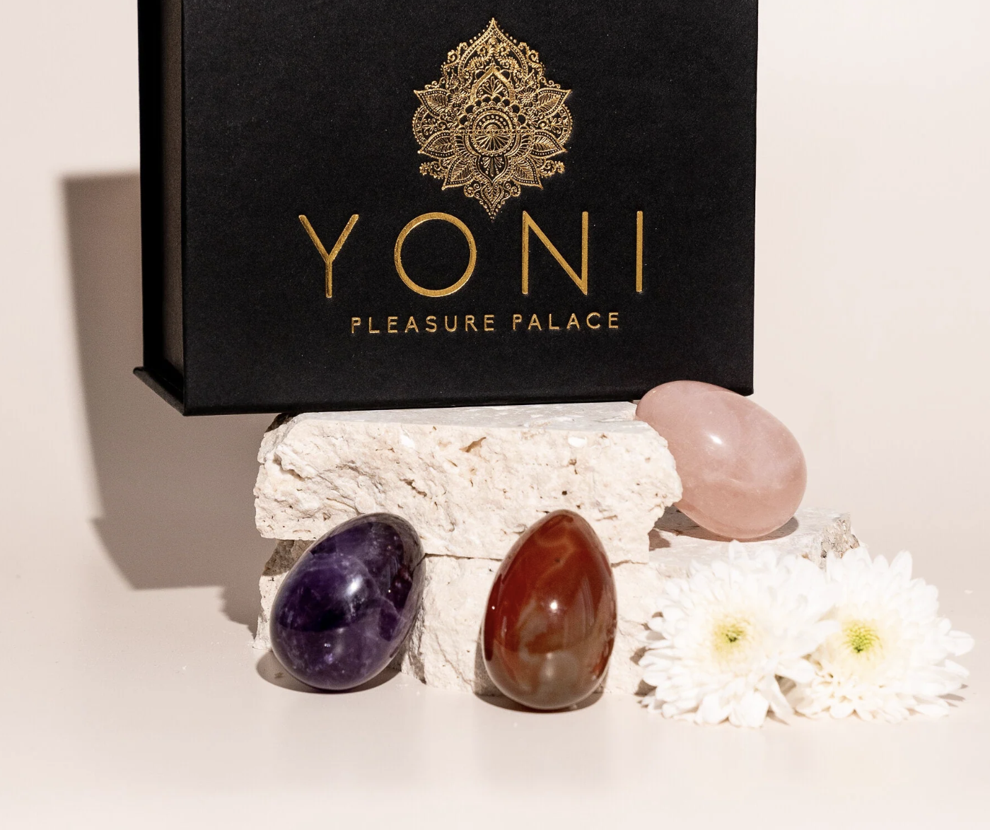 Yoni eggs de piedra certificada — Yoni Pleasure Palace